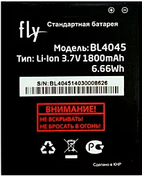 Аккумулятор Fly IQ4410i Phoenix 2 / BL4045 (1800 mAh) 12 мес. гарантии
