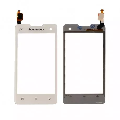 Сенсор (тачскрін) Lenovo A396 White - фото 1
