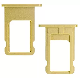Держатель (лоток) Сим карты iPhone 6 Gold - фото Держатель (лоток) Сим карты iPhone 6 Gold