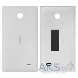 Задняя крышка корпуса Nokia X Dual Sim (RM-980) White