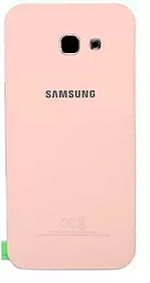 Задняя крышка корпуса Samsung Galaxy A5 2017 A520 со стеклом камеры Original Peach Cloud - фото Задняя крышка корпуса Samsung Galaxy A5 2017 A520 со стеклом камеры Original Peach Cloud