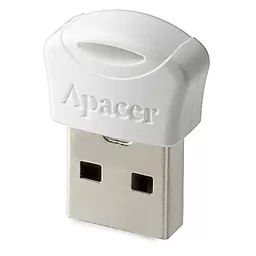 Флешка Apacer AH116 8GB (AP8GAH116W-1) White - миниатюра 2