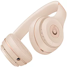 Навушники Beats by Dr. Dre Solo 3 Wireless Matte Gold (MUH42) - мініатюра 5