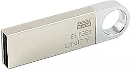 Флешка GooDRam 8GB Unity USB 2.0 (UUN2-0080S0R11) Silver