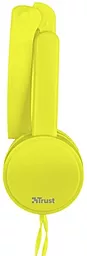 Наушники Trust Nano Foldable Headphones Yellow (23106) - миниатюра 3