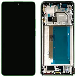 Дисплей Xiaomi 13T, 13T Pro, Redmi K60 Ultra з тачскріном і рамкою, оригінал, Meadow Green