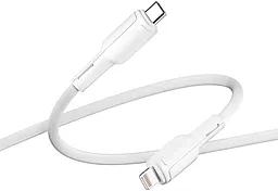 Кабель Ridea RC-M231 Prima USB Type-C - Lightning 20w 3a 1м PD сable White - фото Кабель Ridea RC-M231 Prima USB Type-C - Lightning 20w 3a 1м PD сable White