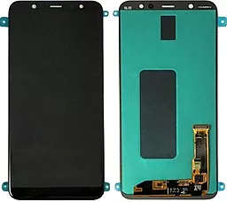 Дисплей Samsung Galaxy J8 Plus J805 з тачскріном, (OLED), Black