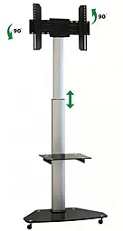 Кронштейн для телевізора ITech FS01G - фото Кронштейн для телевізора ITech FS01G