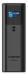 Повербанк Canyon PB-2010 27000 mAh 22.5W PD/QC Black - фото Повербанк Canyon PB-2010 27000 mAh 22.5W PD/QC Black