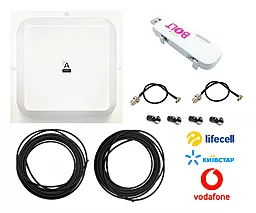 Комплект HUAWEI E8372h - 153 + Антена 4G LTE MIMO 2×17 dbi