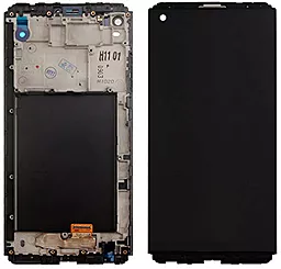 Дисплей LG V20 (F800K, F800L, F800S, H910, H910PR, H915, H918, H990, LS995, US996, VS997) з тачскріном і рамкою, Black