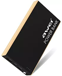 Повербанк Awei P93K 10000 mAh Black - фото Повербанк Awei P93K 10000 mAh Black