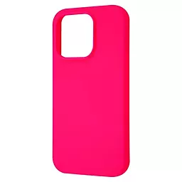 Чохол Wave Full Silicone Cover для Apple iPhone 14 Plus, iPhone 15 Plus Bright Pink
