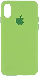 {"ru": "Чехол", "uk": "Чохол"} Silicone Case Full для Apple iPhone X, iPhone XS Mint