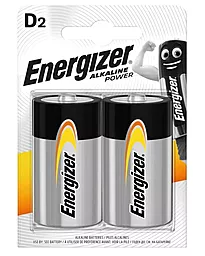Батарейки Energizer D / LR20 Power 2шт - фото Батарейки Energizer D / LR20 Power 2шт