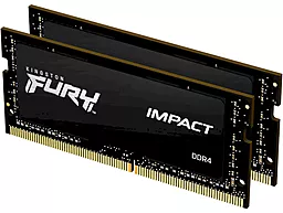 Оперативна пам'ять для ноутбука Kingston FURY 32 GB (2x16GB) SO-DIMM DDR4 2933 MHz Impact (KF429S17IB1K2/32)