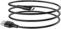 Кабель USB Borofone BX48 3a USB Type-C Cable Black - миниатюра 2