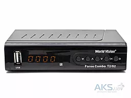 Комплект цифрового ТБ World Vision Foros Combo + кімнатна антена EuroSky ES-005A - мініатюра 4