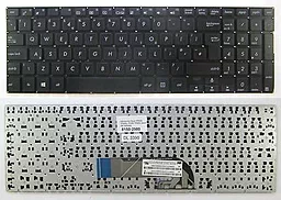 Клавіатура для ноутбуку Asus TP500 series без рамки чорна