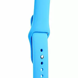 Сменный ремешок COTEetCI W3 Sport Band Blue для умных часов Apple Watch 42mm/44mm/45mm/49mm (CS2086-BL) - миниатюра 4
