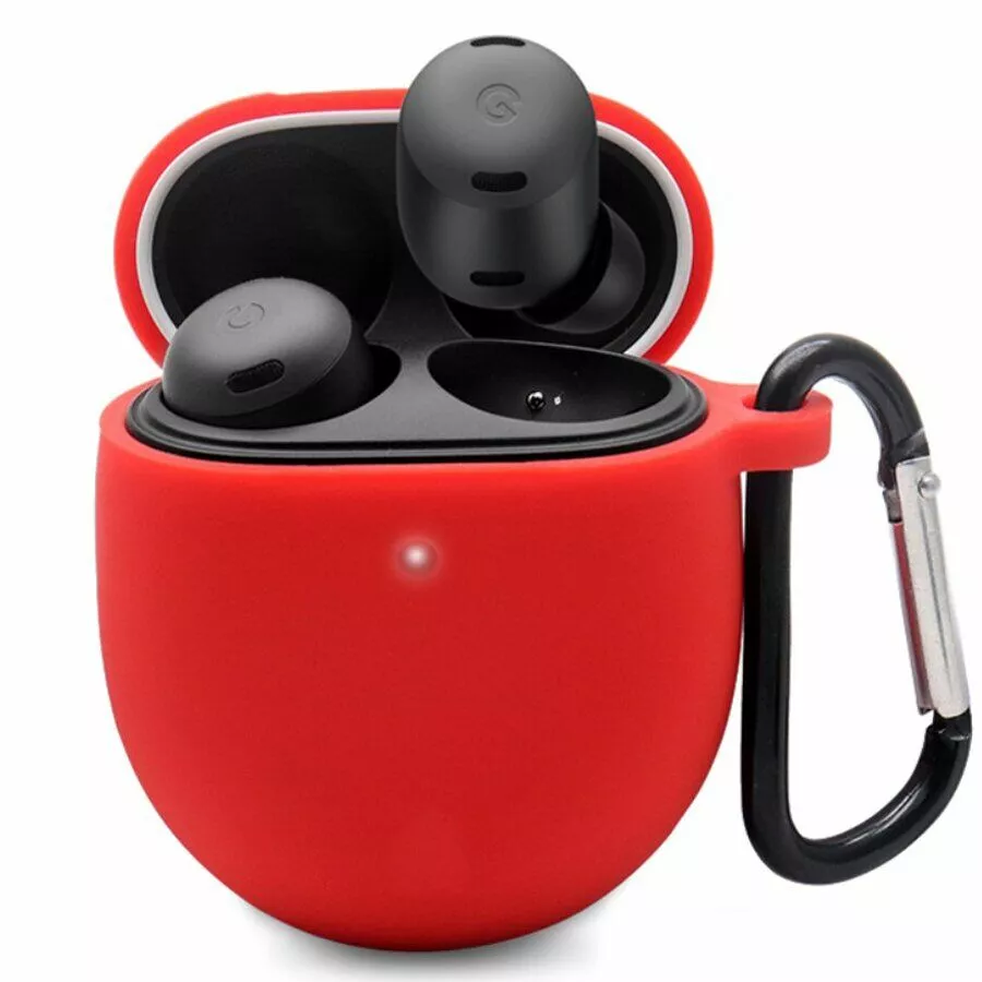 Чехол BeCover Silicone Case для Google Pixel Buds Pro Red (709579) - фото 1