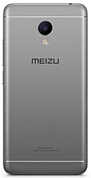 Задняя крышка корпуса Meizu M3S (Y685) со стеклом камеры Grey