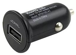 Автомобильное зарядное устройство JCPAL 2.4a car charger black (JCP6005) - фото Автомобильное зарядное устройство JCPAL 2.4a car charger black (JCP6005)