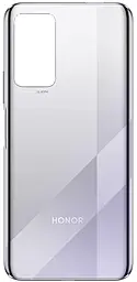 Задняя крышка корпуса Huawei Honor X10 Silver - фото Задняя крышка корпуса Huawei Honor X10 Silver