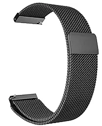 Сменный ремешок для умных часов BeCover Milanese Style для Xiaomi Mi Watch/ Garmin Vivoactive 3S/4S/Venu 2S/ Canyon CNS-SW71SS/ Mobvoi TicWatch C2/ Withings Activite Steel/ Huawei Fit Honor S1 (20mm) Gray (707689) - миниатюра 2
