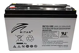Аккумуляторная батарея Ritar 12V 100Ah (DC12-100) - фото Аккумуляторная батарея Ritar 12V 100Ah (DC12-100)