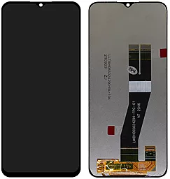 Дисплей Samsung Galaxy A02s A025, Galaxy M02s M025 (163mm) с тачскрином, оригинал, Black - миниатюра 2