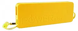 Повербанк NICHOSI Power Bank 2000mAh Yellow - миниатюра 2