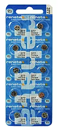 Батарейки Renata SR626SW (377) (AG4) 10шт 1.55 V