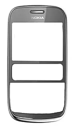 Рамка для дисплея Nokia 302 Asha Original Grey - фото Рамка для дисплея Nokia 302 Asha Original Grey
