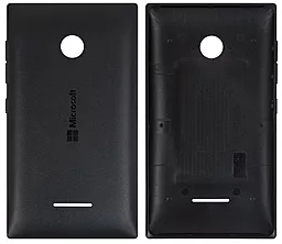Задняя крышка корпуса Microsoft (Nokia) Lumia 435 (RM-1069) / Lumia 532 (RM-1031) Black - фото Задняя крышка корпуса Microsoft (Nokia) Lumia 435 (RM-1069) / Lumia 532 (RM-1031) Black