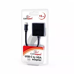 Видео переходник (адаптер) Cablexpert USB Type-C - VGA (AB-CM-VGAF-01) - миниатюра 2
