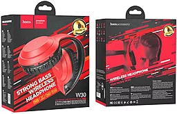 Навушники Hoco W30 Fun Move Red - мініатюра 3
