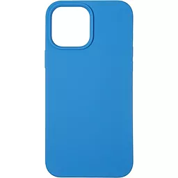 Чехол 1TOUCH Original Full Soft Case for iPhone 13 Pro Max Marine Blue (Without logo)