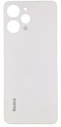 Задняя крышка корпуса Xiaomi Redmi 12 White - фото Задняя крышка корпуса Xiaomi Redmi 12 White