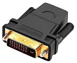 Відео перехідник (адаптер) DVI-D (24+1) - HDMI v1.2 1080p 60hz black (20124) Ugreen - фото Відео перехідник (адаптер) DVI-D (24+1) - HDMI v1.2 1080p 60hz black (20124) Ugreen