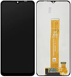 Дисплей Samsung Galaxy A03 Core A032 (одинарный шлейф) с тачскрином, оригинал, Black