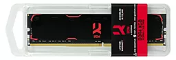 Оперативна пам'ять GooDRam DDR4 8GB 2400MHz Iridium Black (IR-2400D464L17S/8G) - мініатюра 4