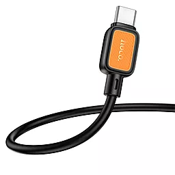Кабель Hoco X108 Benefit USB Type-C - Type-C 60w 3a 1м PD cable Black - миниатюра 3 Кабель Hoco X108 Benefit USB Type-C - Type-C 60w 3a 1м PD cable Black - миниатюра 3