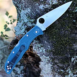Нож Spyderco Endura 4 (C10FPK390) Blue - миниатюра 11