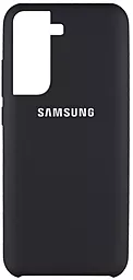 Чехол Epik Silicone Cover (AAA) Samsung G991 Galaxy S21 Black