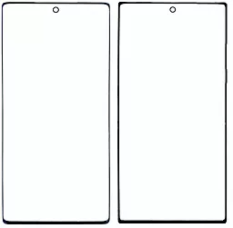 Корпусне скло дисплея Samsung Galaxy S23 Ultra S918 (з OCA плівкою), оригінал, Black - фото Корпусне скло дисплея Samsung Galaxy S23 Ultra S918 (з OCA плівкою), оригінал, Black