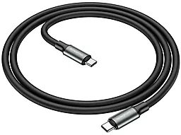 Кабель Borofone BX82 Bountiful USB Type-C - Type-C 60w 3a 1м PD cable Black - миниатюра 2 Кабель Borofone BX82 Bountiful USB Type-C - Type-C 60w 3a 1м PD cable Black - миниатюра 2