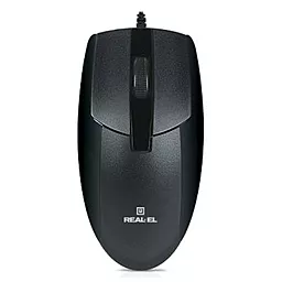 Комплект (клавиатура+мышка) REAL-EL Standard 505 Kit Black - миниатюра 2
