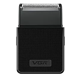 Электробритва VGR V-376 шейвер, выдвижной триммер Black - фото Электробритва VGR V-376 шейвер, выдвижной триммер Black